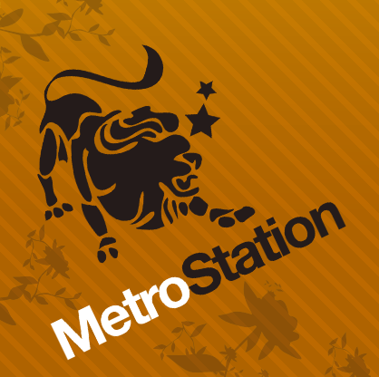 Metro wallpaper, detail